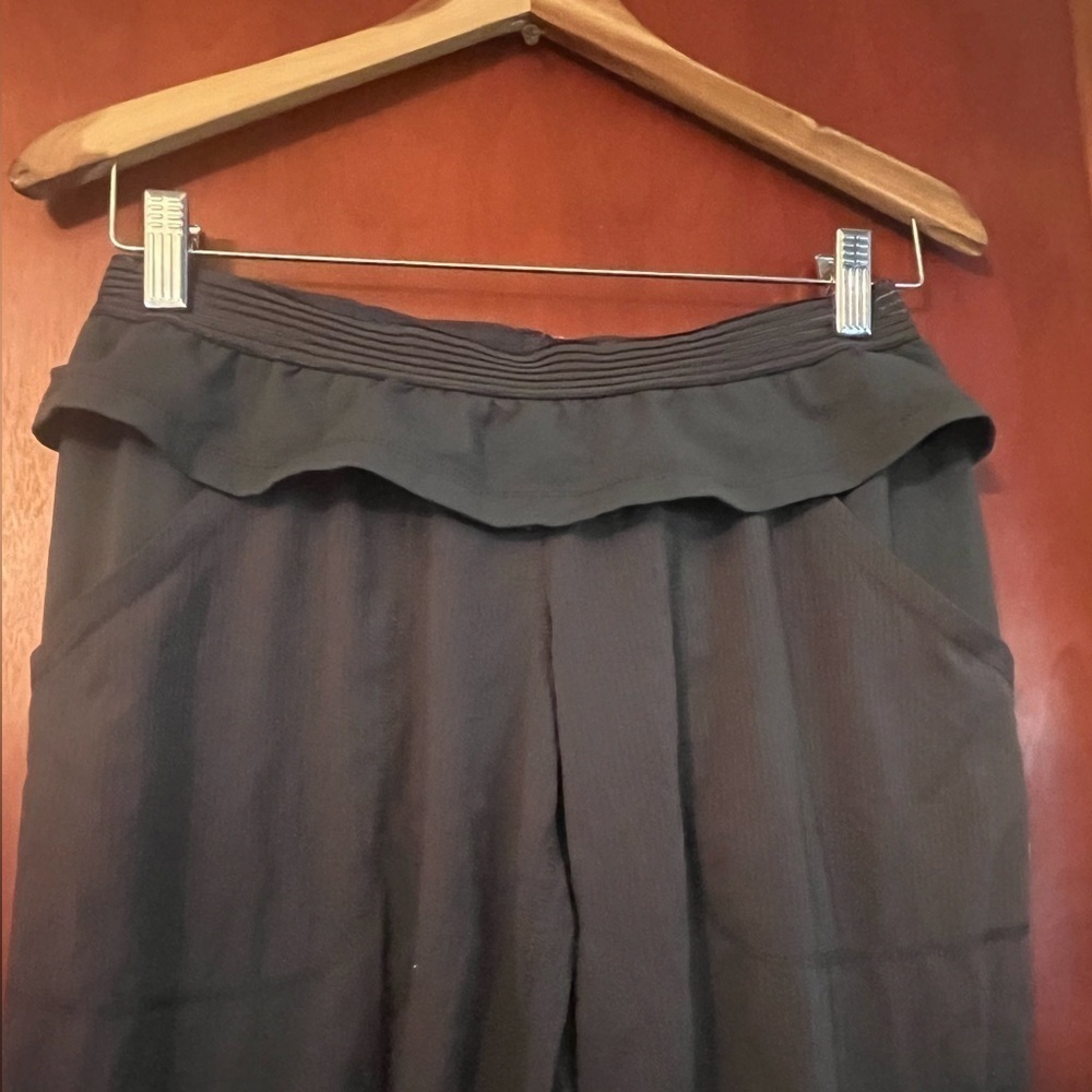 Lululemon Athletica Dance Studio Full Length Gray Pant Sz 8 Joggers - Picture 8 of 10
